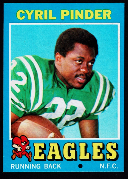 1971 Topps #087 Cyril Pinder  RC EX+