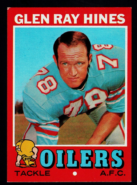 1971 Topps #219 Glen Ray Hines EX-