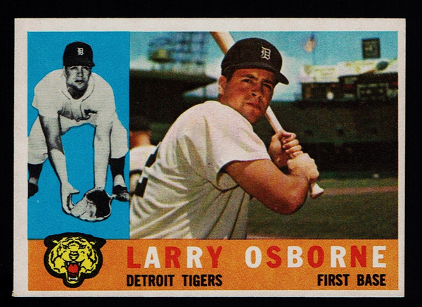 1960 Topps #201 Larry Osborne EX