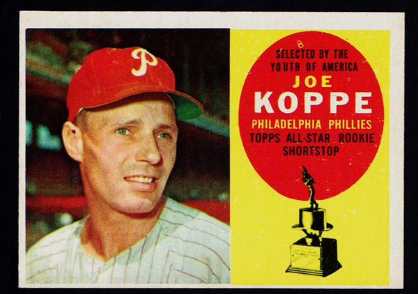 1960 Topps #319 Joe Koppe EX