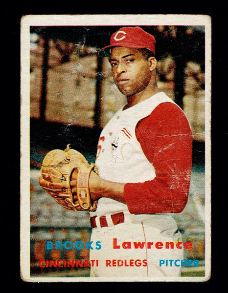 1957 Topps #066 Brooks Lawrence Poor