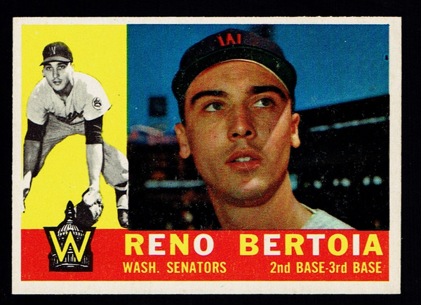 1960 Topps #297 Reno Bertoia NM