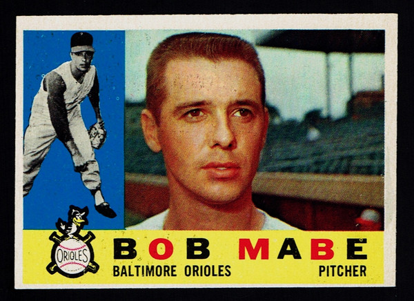 1960 Topps #288 Bob Mabe EXMT