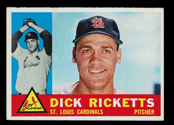 1960 Topps #236 Dick Ricketts EXMT