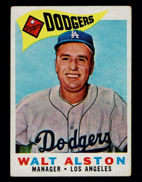 1960 Topps #212 Walt Alston VG+