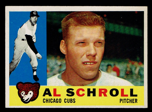 1960 Topps #357 Al Schroll EXMT