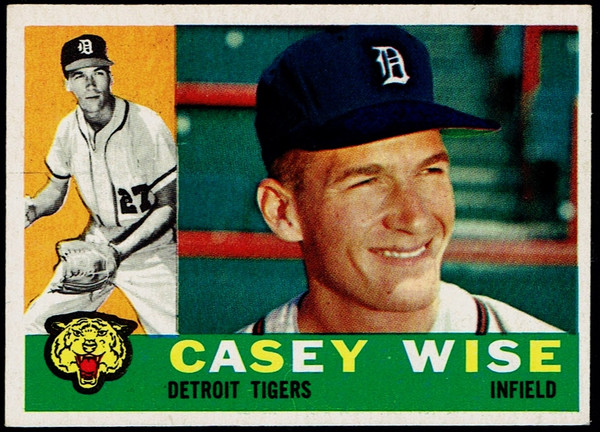1960 Topps #342 Casey Wise EXMT