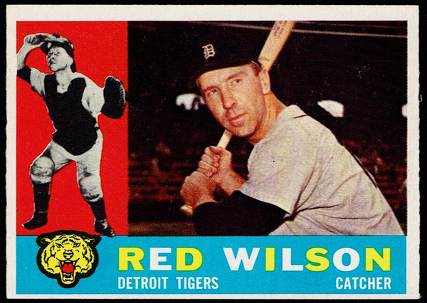 1960 Topps #379 Red Wilson EX