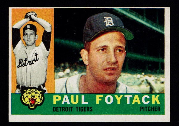 1960 Topps #364 Paul Foytack EX