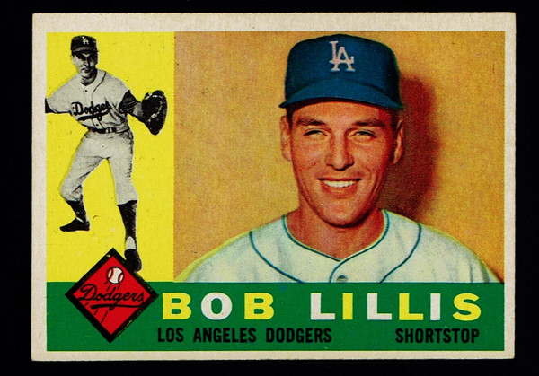 1960 Topps #354 Bob Lillis EX+