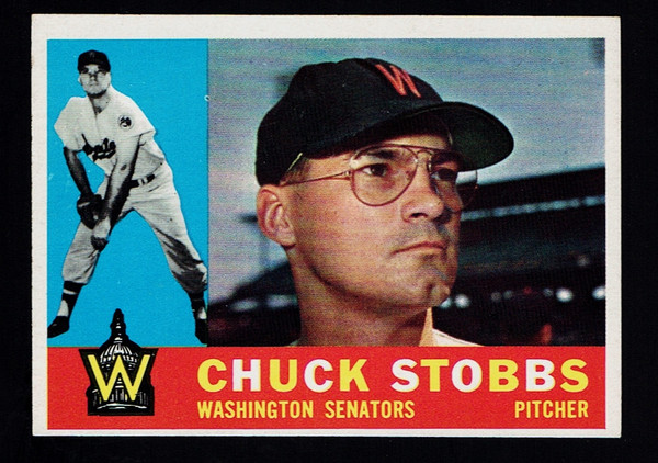 1960 Topps #432 Chuck Stobbs EX