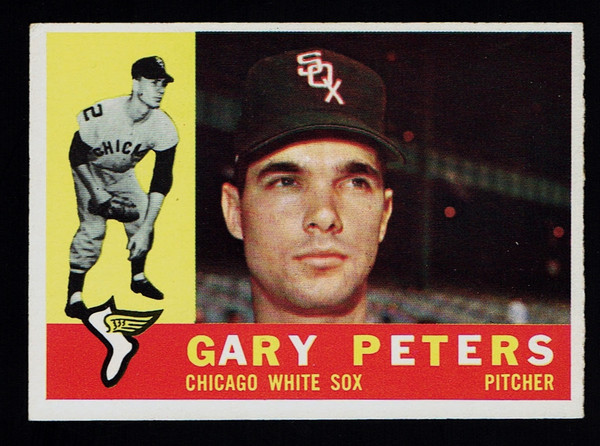 1960 Topps #407 Gary Peters EX