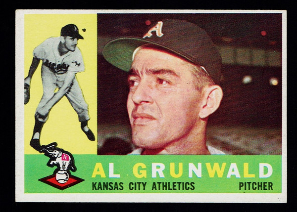 1960 Topps #427 Al Grunwald EX+