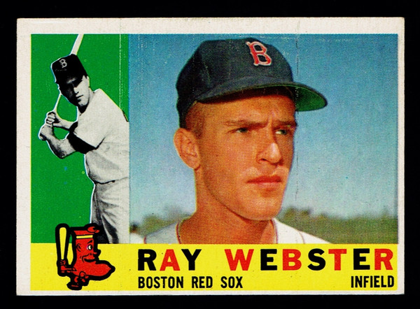 1960 Topps #452 Ray Webster VGEX