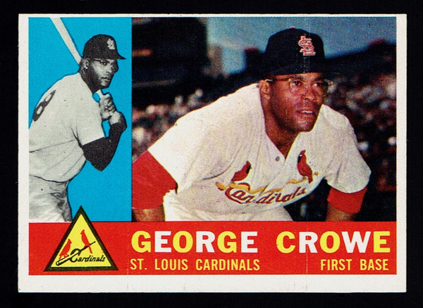 1960 Topps #419 George Crowe EX