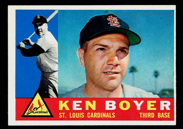 1960 Topps #485 Ken Boyer EX