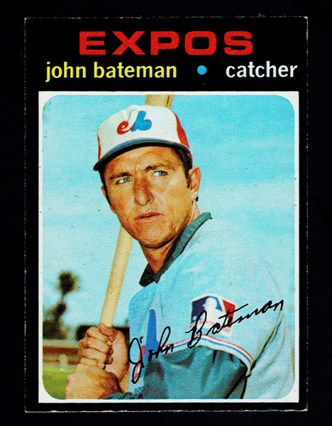 1971 Topps #628 John Bateman EX