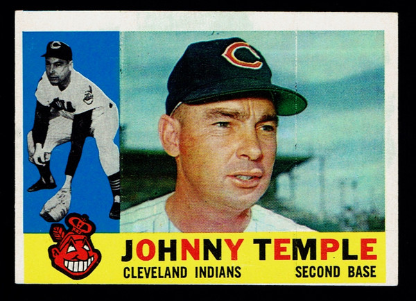 1960 Topps #500 Johnny Temple VGEX