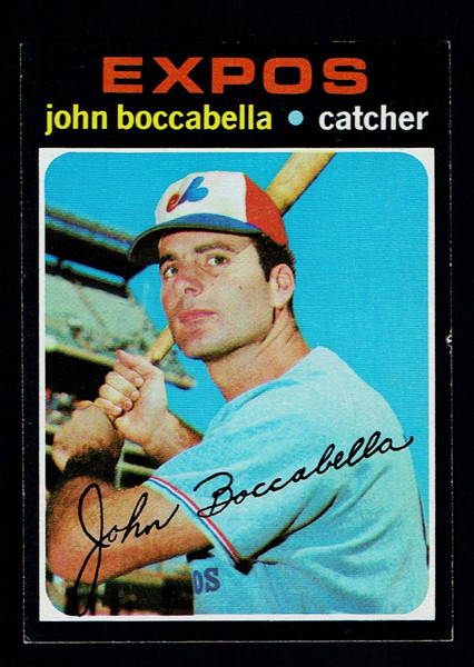 1971 Topps #452 John Boccabella EX