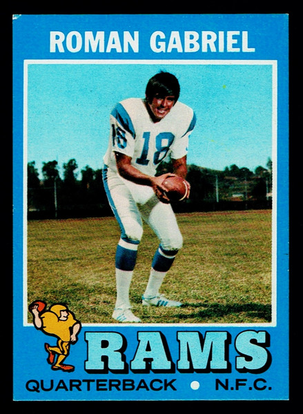 1971 Topps #230 Roman Gabriel EX