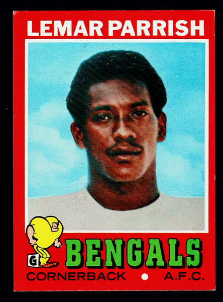 1971 Topps #233 Lemar Parrish RC EX+