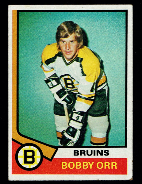 1974 Topps #100 Bobby Orr VG