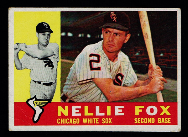 1960 Topps #100 Nellie Fox Poor