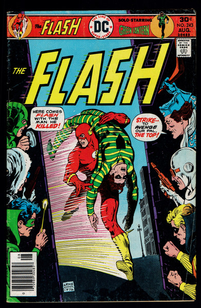 1976 DC Flash #243 VG