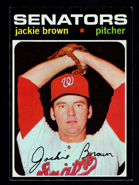 1971 Topps #591 Jackie Brown EX+