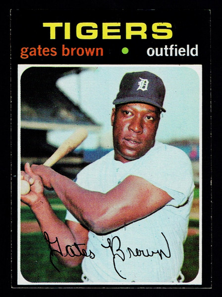 1971 Topps #503 Gates Brown EX+