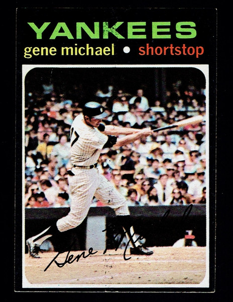 1971 Topps #483 Gene Michael EX