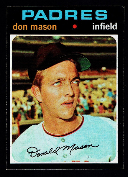 1971 Topps #548 Don Mason EX