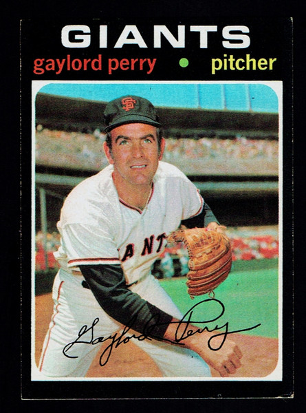 1971 Topps #140 Gaylord Perry VGEX