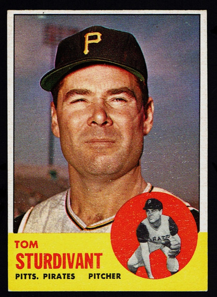 1963 Topps #281 Tom Sturdivant EX+