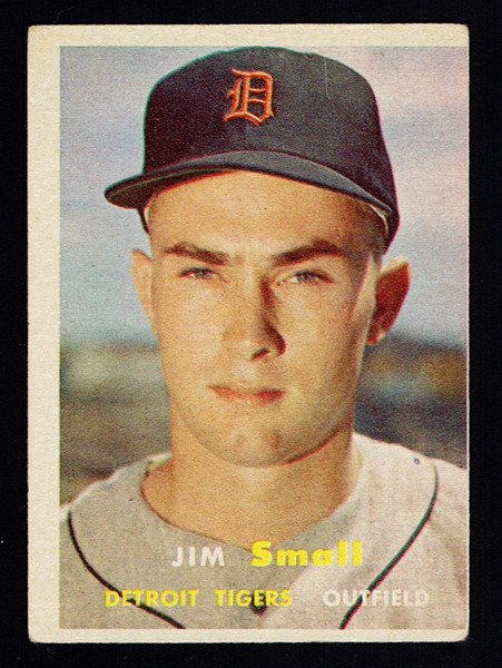 1957 Topps #033 Jim Small VG