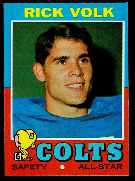 1971 Topps #032 Rick Volk RC EXMT