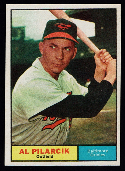 1961 Topps #062 Al Pilarcik EX+