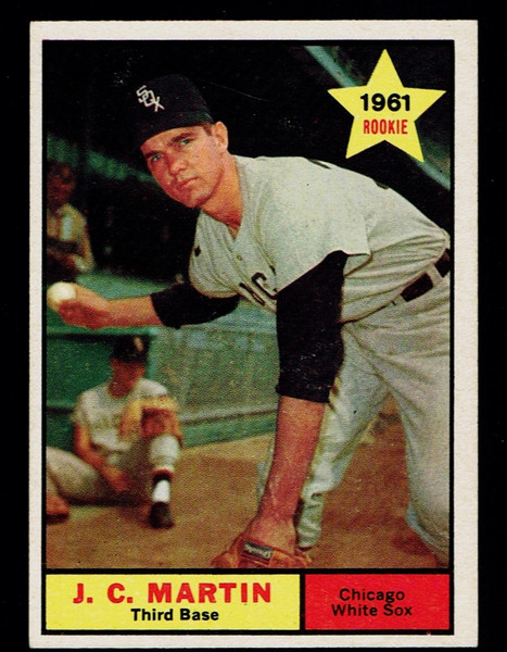 1961 Topps #124 J.C. Martin EXMT