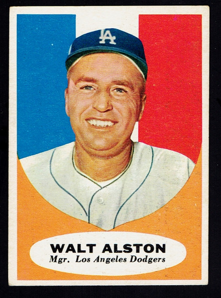 1961 Topps #136 Walt Alston EX-