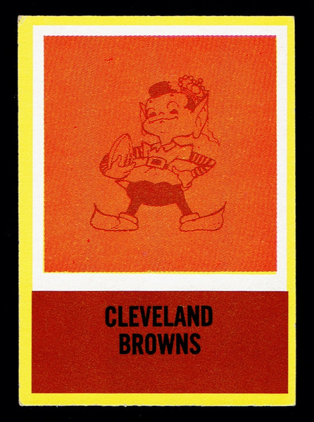 1967 Philadelphia #048 Cleveland Brown Logo VGEX