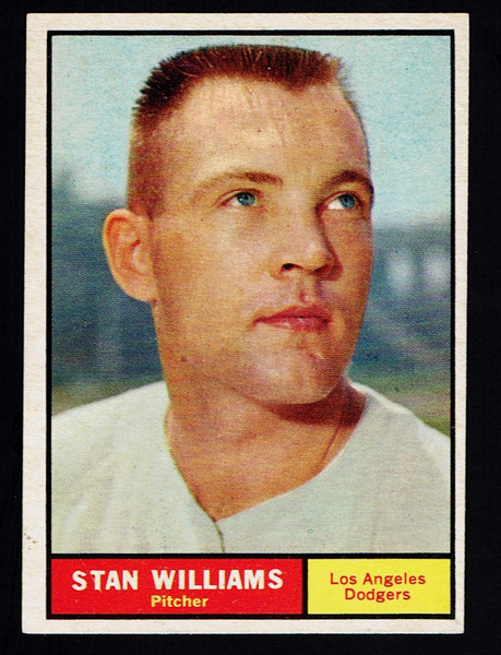 1961 Topps #190 Stan Williams EX+