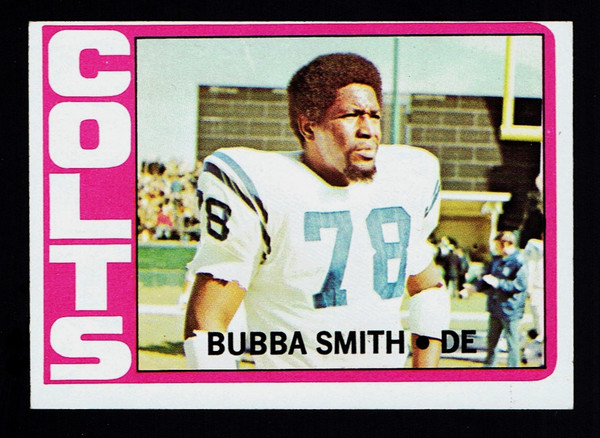 1972 Topps #190 Bubba Smith VGEX