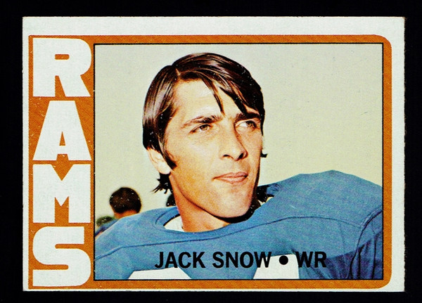 1972 Topps #152 Jack Snow VGEX