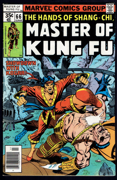 1978 Marvel Master of Kung Fu #66 VG/FN