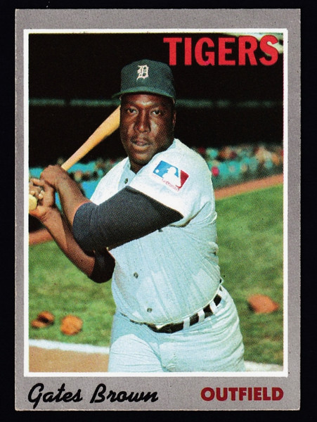 1970 Topps #098 Gates Brown EX-