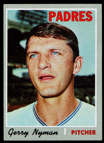 1970 Topps #644 Gerry Nyman Fair