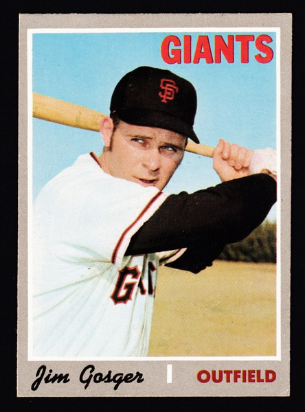 1970 Topps #651 Jim Gosger EXMT