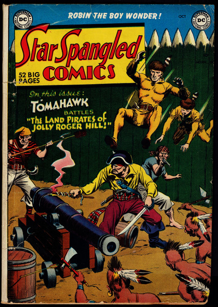 1950 DC Star Spangled Comics #109 GD