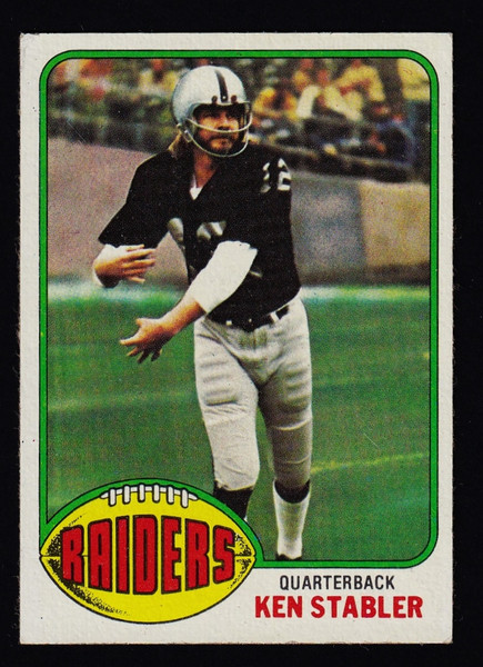 1976 Topps #415 Ken Stabler VGEX