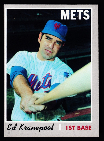 1970 Topps #557 Ed Kranepool EX-